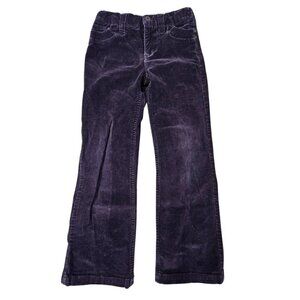Point Zero Girl 6x Purple Jean Corduroy Wide Leg Pants
